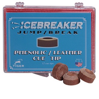 Наклейка многослойная для кия Tiger IceBreaker Jump/Break 14,25 мм. super hard