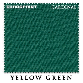 Сукно Cardinal Eurosprint (Чехия) цвет Yellow Green 165 см