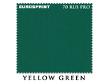 Сукно Eurosprint 70 RUS PRO (Чехия) цвет Yellow Green 198 см