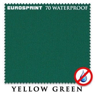 Сукно Eurosprint 70 Waterproof (Чехия) цвет Yellow Green 198 см