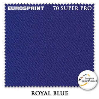 Сукно Eurosprint 70 SUPER PRO (Чехия) цвет Royal Blue 198 см