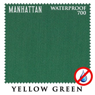 Сукно MANHATTAN 700  WATERPROOF цвет Yellow Green 195 см