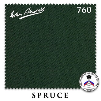 Сукно IWAN SIMONIS 760 цвет Spruce 195 см