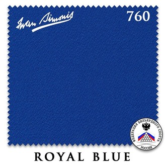Сукно IWAN SIMONIS 760 цвет Royal Blue 195 см