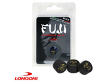 Наклейка многослойная для кия Longoni Fuji Black 13 мм. soft