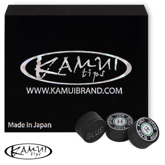 Наклейка многослойная для кия Kamui Black 12 мм. hard