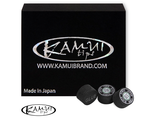 Наклейка многослойная для кия Kamui Black 12 мм. super soft