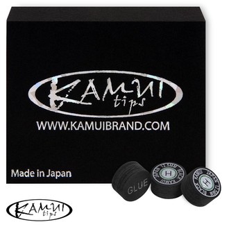 Наклейка многослойная для кия Kamui Black 12.5 мм. hard
