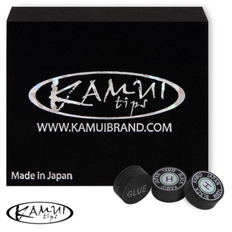 Наклейка многослойная для кия Kamui Black 14 мм. hard