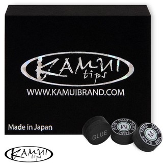 Наклейка многослойная для кия Kamui Black 14 мм. medium