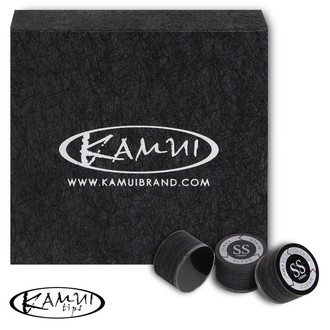 Наклейка многослойная для кия Kamui Clear Black 14 мм. super soft